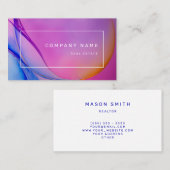 Visitekaartje van de Estate Lavender (Voorkant / Achterkant)