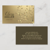 Visitekaartje van de Golden Tree Branch (Voorkant / Achterkant)