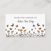 Visitekaartje van de Greenhouse Floral Instructor (Voorkant)