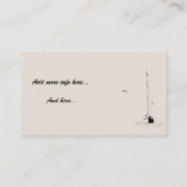 Visitekaartje van de haven/zeilboten (Achterkant)