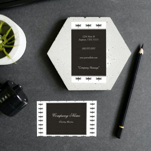 Visitekaartje van de inkool Infinite Dragonfly