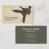 Visitekaartje van de krijgskunst (Voorkant / Achterkant)