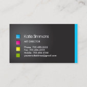 Visitekaartje van de kunstenaar Bold Makeup (Achterkant)