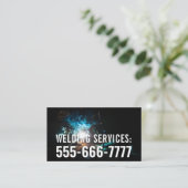  Visitekaartje van de Lassendiensten (Staand voorkant)