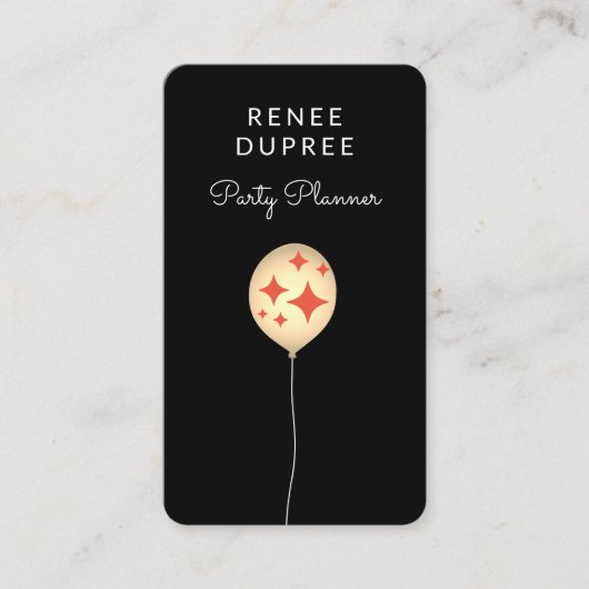 Visitekaartje van de Planner (Voorkant)