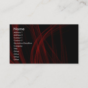 Visitekaartje van de rode stam