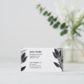 Visitekaartje van de schil (Staand voorkant)