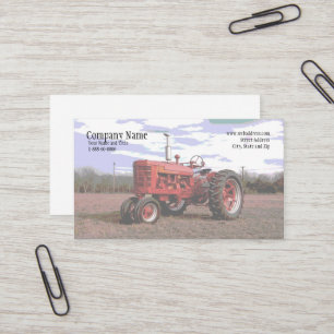 Visitekaartje van de trekker