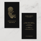 Visitekaartje van de verloskundige Doula (Voorkant / Achterkant)