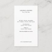 Visitekaartje van de verloskundige Doula (Achterkant)