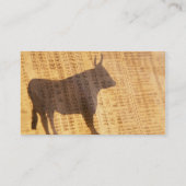 Visitekaartje van effectenbeurzen (Achterkant)