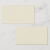 Visitekaartje van eierschil (Voorkant / Achterkant)