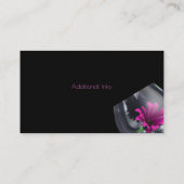 Visitekaartje van Floral Glass 3 (Achterkant)