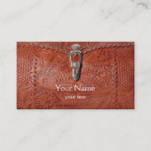 Visitekaartje van geboost leder (Voorkant)