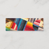 Visitekaartje van gelaagde cirkels (Achterkant)