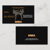 Visitekaartje van gemengde huwelijken (Voorkant / Achterkant)