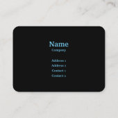 Visitekaartje van gezelschapsdieren (Achterkant)