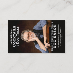 Visitekaartje van goochelaar Doc Eason
