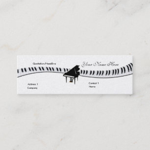 Visitekaartje van Grand Piano en Keyboard