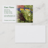 Visitekaartje van groenten en fruit (Voorkant / Achterkant)