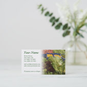 Visitekaartje van groenten en fruit (Staand voorkant)