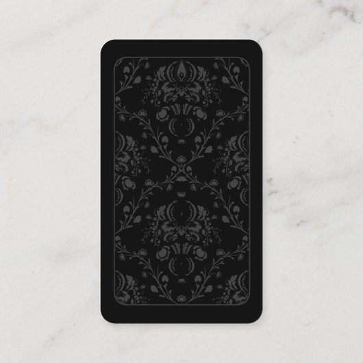 Visitekaartje van hart (Achterkant)