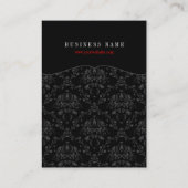 Visitekaartje van hart (Achterkant)