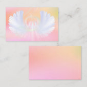 Visitekaartje van Healing Wings (Voorkant / Achterkant)