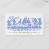 Visitekaartje van het bedrijf van de haven of van (Achterkant)