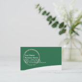 Visitekaartje van het Greenwood-effect (Staand voorkant)