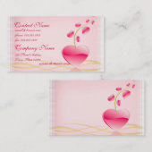Visitekaartje van het hart (Voorkant / Achterkant)