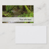 Visitekaartje van het kustbos (Voorkant / Achterkant)