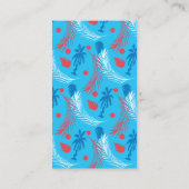 Visitekaartje van het restaurant Mofongo in Latijn (Achterkant)