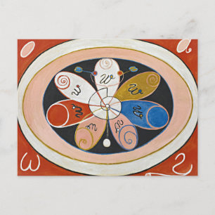 Visitekaartje van Hilma af Klint Briefkaart