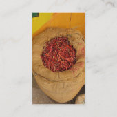 Visitekaartje van hotChilly Peppers (Achterkant)