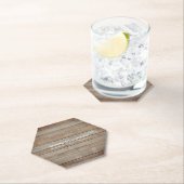 Visitekaartje van hout kartonnen onderzetters (Insitu)