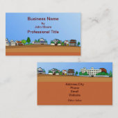 Visitekaartje van huishoudens (Voorkant / Achterkant)