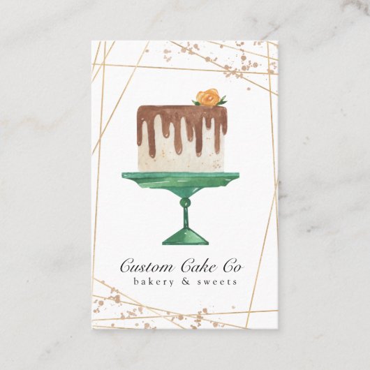 Visitekaartje van kaken/bakkerijen (Voorkant)