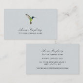 Visitekaartje van kalkoenen (Voorkant / Achterkant)