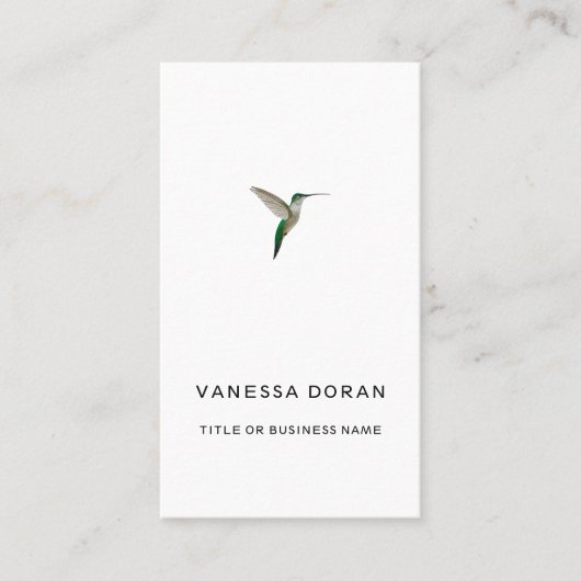 Visitekaartje van kalkoenen (Voorkant)