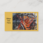 Visitekaartje van Kayak en fietsen (Achterkant)