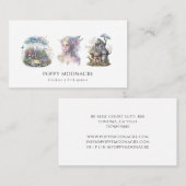 Visitekaartje van kinderboekauteur Fairytale (Voorkant / Achterkant)