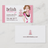 Visitekaartje van  kookbakkerij (Voorkant / Achterkant)