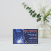 Visitekaartje van lassen (Staand voorkant)