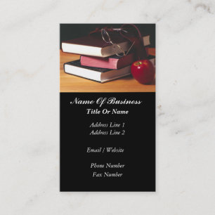 Visitekaartje van leerkrachten