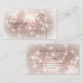 visitekaartje van lijnbloem logo (Voorkant / Achterkant)