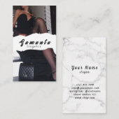 Visitekaartje van Lingerie (Voorkant / Achterkant)