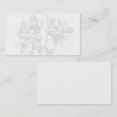 Visitekaartje van Little Brook watermerk (Voorkant / Achterkant)