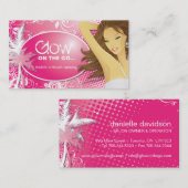 Visitekaartje van looisalon (Voorkant / Achterkant)