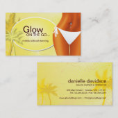 Visitekaartje van looisalon (Voorkant / Achterkant)